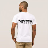 愛してるパパ!-カスタマイズ Tシャツ (裏面フル)