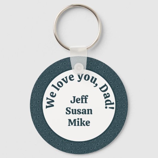 愛してるパパ! キーホルダー (正面)