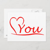 『愛してるマイン・ヘルツ』 ポストカード (正面/裏面)