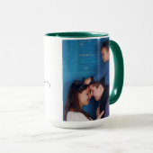 『愛してるママの写真シンプルのお母さんの日』 マグカップ (正面右)