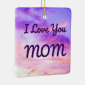 愛してるママオーナメント セラミックオーナメント (右)