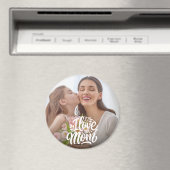 愛してるママカスタムの写真 マグネット (インサイチュ (食洗機))