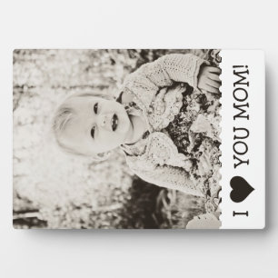 愛してるママカスタム フォトプラーク