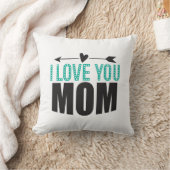 愛してるママ装飾用クッション クッション (ブランケット)