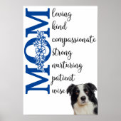 愛してるママ…あなたのコリーか縁どら ポスター (正面)