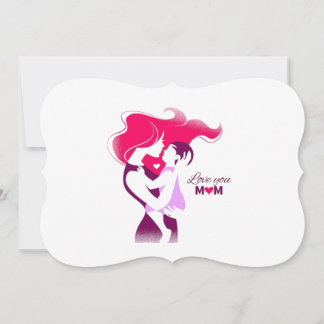 愛してるママ - かわいい & ハートフルな母の日デザイン