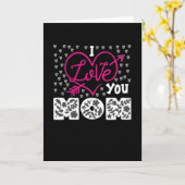 愛してるママ カード (黄色い花)