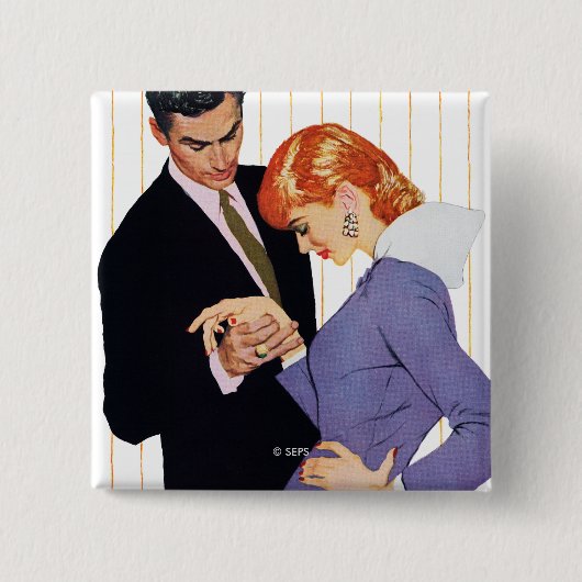 愛してるママ・ガール2 缶バッジ (正面)