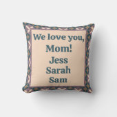 愛してるママ！ クッション (正面)