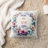 愛してるママ クッション (ブランケット)
