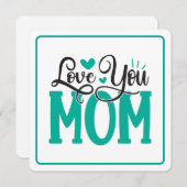 愛してるママ シーズンカード (正面/裏面)