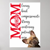 愛してるママ…ブルドッグかフランスのら ポスター (正面)