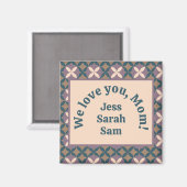 愛してるママ！ マグネット (正面/裏面)