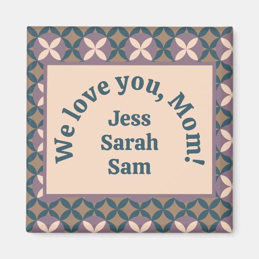 愛してるママ！ マグネット (正面)