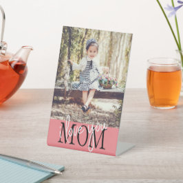 愛してるママ 台座サイン