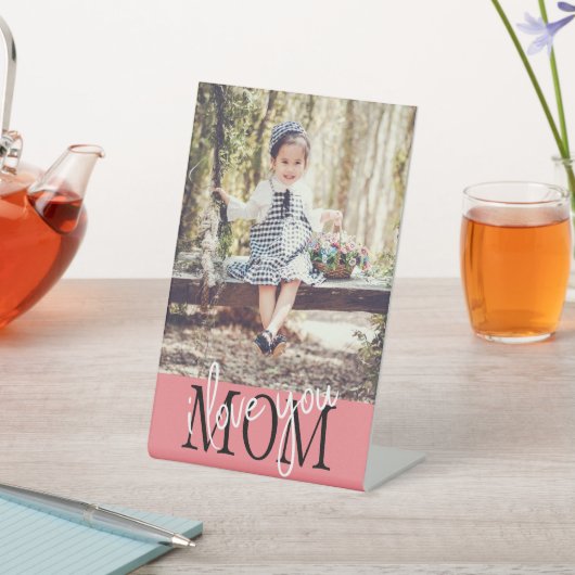 愛してるママ 台座サイン (インサイチュ)