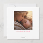 愛してるママ 花の写真 マザーズデー シーズンカード (裏面)