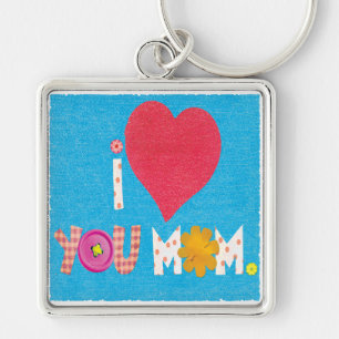 愛してるママkeychain キーホルダー
