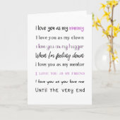 愛してるマミー、母の日、お誕生日 カード (黄色い花)