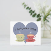 愛してるラテ! ポストカード (スタンド正面)
