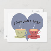 愛してるラテ! ポストカード (正面/裏面)
