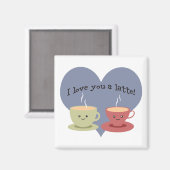 愛してるラテ! マグネット (正面/裏面)