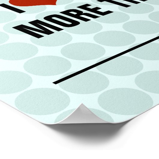 愛してる以上に… ポスター (角)