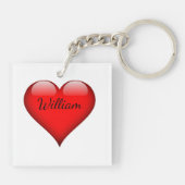 『愛してる友最高の人、夫のキーチェーン』 キーホルダー (裏面)