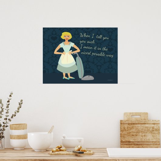 愛してる吸よ ポスター (キッチン)