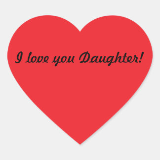 愛してる娘よ！ ハートシール