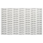 愛してる文字 ファブリック (ファットクウォーター)