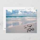 愛してる書砂のビーチ ポストカード (正面/裏面)