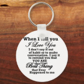 愛してる最高のよ! キーホルダー (正面)