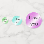 愛してる紙吹雪 コンフェッティ (正面)