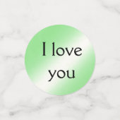 愛してる紙吹雪 コンフェッティ (スモール正面)