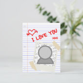 愛してる紙 ポストカード (スタンド正面)