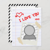 愛してる紙 ポストカード (正面/裏面)