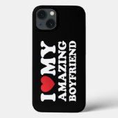 愛してる素敵な彼氏 愛してるホットな彼氏 Case-Mate iPhoneケース (裏面)
