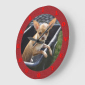 愛してる親愛 ラージ壁時計 (傾斜)