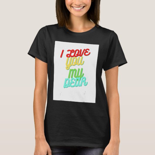 愛してる親愛 Tシャツ (正面)