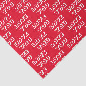 愛してる赤い白モダンはっきりした 薄葉紙 (詳細)