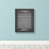 「愛してる７０の理由」誕生日プレゼント彼氏へ キャンバスプリント (インサイチュ (ウッドフロア))