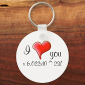 愛してる6.022x10^23! キーホルダー (正面)