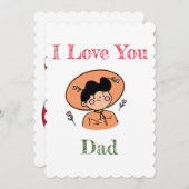 愛してる、お父さん シーズンカード (正面/裏面)