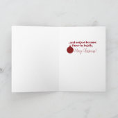 愛してる... だけじゃないけど... クリスマスカード カード (内部)