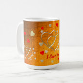 愛してる…どんな言葉よりも コーヒーマグカップ (正面左)