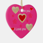 愛してる…どんな言葉よりも セラミックオーナメント (右)