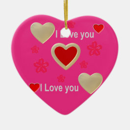 愛してる…どんな言葉よりも セラミックオーナメント