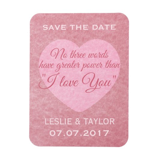 「愛してる」のマグネットカスタムマグネット マグネット (縦)