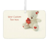 「愛してる」の車カスタムの空気吹出し カーエアーフレッシュナー (裏面)